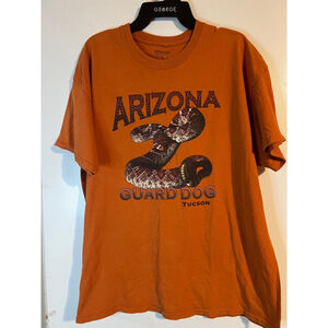 Men's Sportex Apparel T-shirt XL Orange Arizona Guard Dog